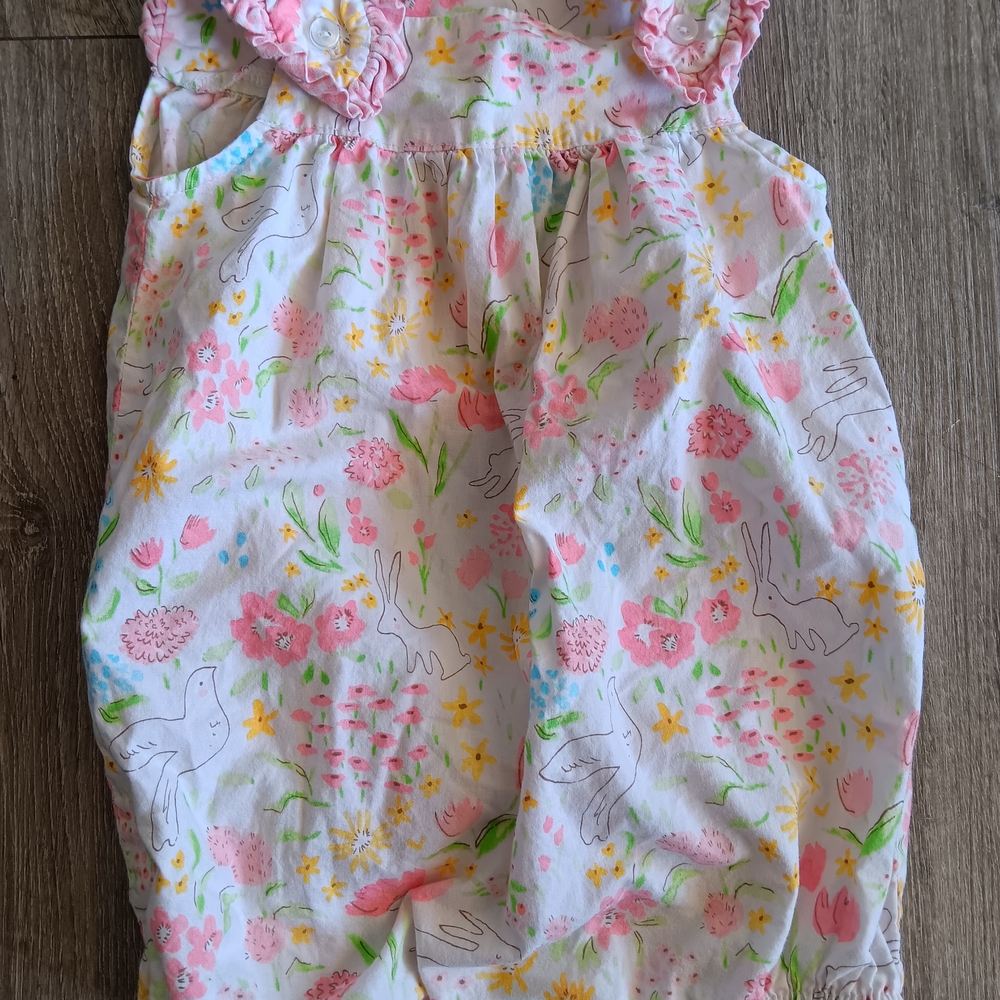 Floral Baby Romper